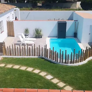  Сasa de vacaciones La Palapa, Chalet Con Piscina Privada Y Muy Cerca Del Mar